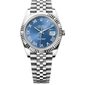 롤렉스 데이저스트 41mm 126334-0026 White Gold&904L Roman Numerals Blue Dial Jubilee[ARF]