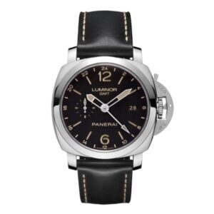 파네라이 루미노르 1950 3 Days GMT 45mm PAM00320 Steel Black Rubber Strap Black Dial[VS]