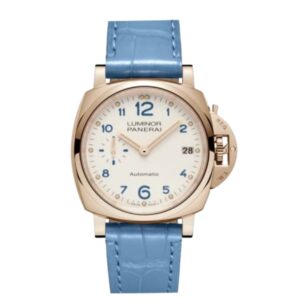 파네라이 루미노르 Due 38mm PAM00756 Rose Gold Leather Strap Champagne Dial[VS]