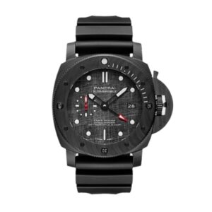 파네라이 루미노르 Submersible Luna Rossa GMT 47mm PAM01039 Carbon Fiber Rubber Strap Grey Dial[VS]