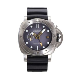 파네라이 섭머저블 GMT 44mm PAM01323 Steel Fiber Black Rubber Strap Grey Dial[VS]