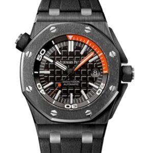 오데마피게 로얄오크 Offshore Selfwinding 42mm 15707CE.OO.A002CA.01 Black Ceramics Rubber Strap Black Dial[APS]