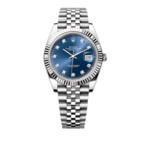 롤렉스 데이저스트 36mm 126234-0037 Full 904L Diamond Blue Dial Jubilee[VS]