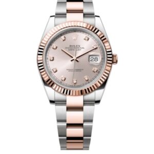 롤렉스 데이저스트 41mm 126331-0007  Half Rose Gold Diamond Pink Dial[CLEAN]