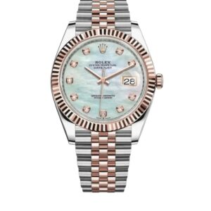 롤렉스 데이저스트 41mm 126331  Half Rose Gold Diamond Mother Of Pearl Dial Jubilee[CLEAN]