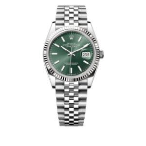 롤렉스 데이저스트 36mm 126234-0051 Full 904L Mint Green Dial Jubilee[CLEAN]