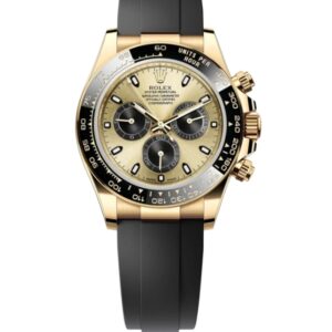 롤렉스 데이토나 40mm 116518LN-0048 Yellow Gold, Rubber Strap Black Eye Gold Dial[CLEAN]