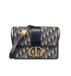 [탑티어/해외배송]디올 30 몽테뉴 백(블루/오블리크 자카드)