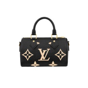 [프리미엄/해외배송]루이비통 나노 스피디 앙프렝뜨(블랙/베이지)