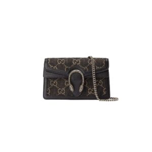 [프리미엄/해외배송]구찌 디오니서스 수퍼 미니백(블랙/아이보리 데님)