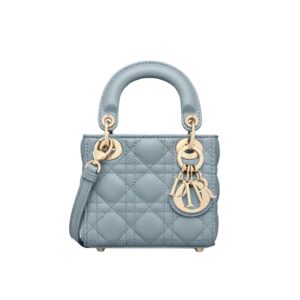 [탑티어/해외배송]디올 레이디 디올 마이크로 백(클라우드 블루/까나쥬/램스킨)