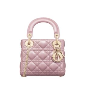 [탑티어/해외배송]디올 레이디 디올 미니 백(페일 핑크 펄/까나쥬/램스킨)