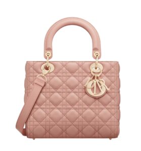 [탑티어/해외배송]디올 레이디 디올 미디엄 백(블러쉬/까나쥬/램스킨)