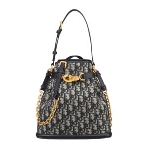 [탑티어/해외배송]디올 쎄 디올 미디엄 백(블루/오블리크 자카드)