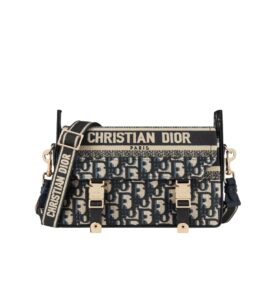 [탑티어/해외배송]디올 캠프 스몰 백(블루/오블리크 자카드)