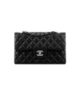 [탑티어/해외배송]샤넬 *정품가죽* 클래식 플랩백 스몰(블랙/은장/램스킨)