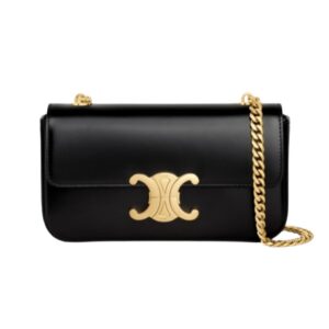 [프리미엄/해외배송]셀린느 클로드 체인 숄더백(블랙/금장)