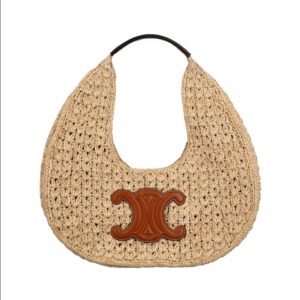 [프리미엄/해외배송]셀린느 클래식 파니에 호보백(내추럴/라피아)