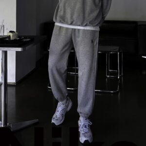 [국내배송]폴로 자수 밴딩 조거 팬츠