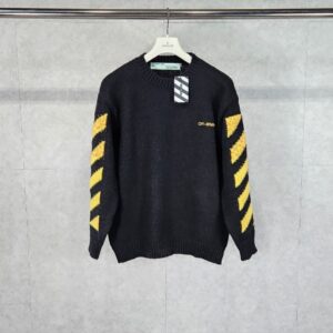 [국내배송]오프화이트 다이애거널 애로우 캐시미어 스웨터 니트