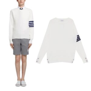 [국내배송]톰브라운 송중기 니트 화이트