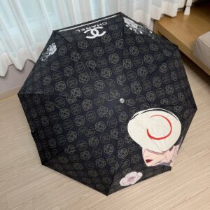 [국내배송]샤넬 C002 멀티 로고 3단 자동우산 &amp; 양산 겸용