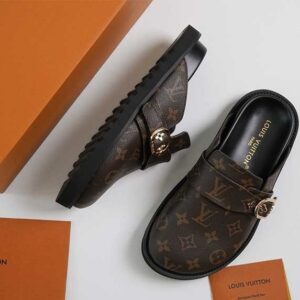 [국내배송]루이비통 코지 클로그 뮬 슬리퍼