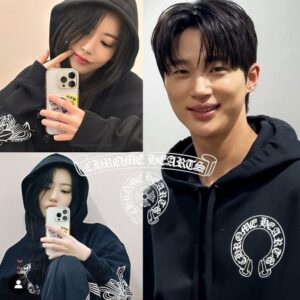 [국내배송]크롬하츠 플로랄 말굽 커플후드