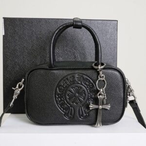 [국내배송]크롬하츠 홀스슈 니치 레더 볼링 백 2