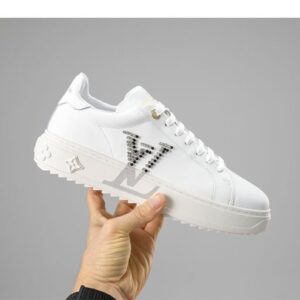 [국내배송]루이비통 [LOUIS VUITTON] 수입프리미엄급 크리스탈 타임아웃 스니커즈