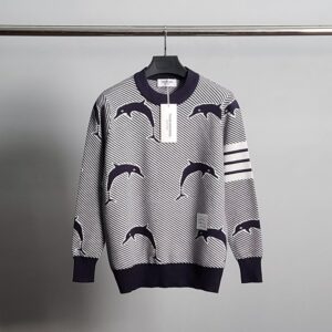 [국내배송]톰브라운 사선완장 돌핀 울 니트