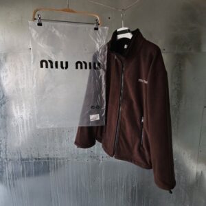 [국내배송]미우미우 집업 플리스 스웨트셔츠 자켓