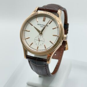 [국내배송]파텍필립 칼라트라바 화이트다이얼