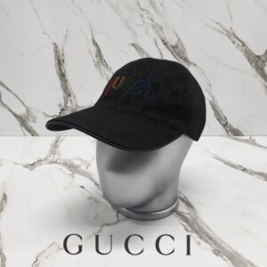 [국내배송]구찌 블레이드 자수로고 볼캡