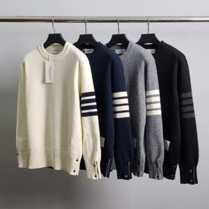 [국내배송]톰브라운 램스울 사선완장 니트