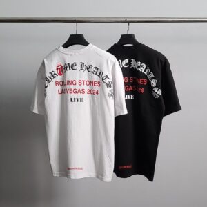 [국내배송]크롬하츠 립 레터링 오버핏 반팔티