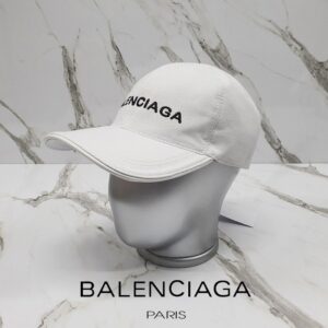 [국내배송]발렌시아가 자수 로고 볼캡