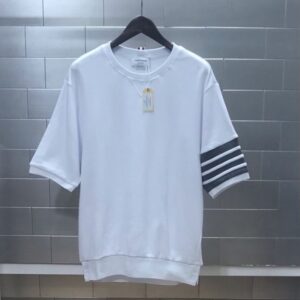 [국내배송]톰브라운 4BAR 와플 반팔