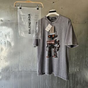 [국내배송]발렌시아가 피그먼트 워싱 티셔츠