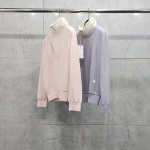 [국내배송]랑방 알파카 블렌드 인타르시아 니트 탑