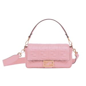 [프리미엄/해외배송]펜디 바게트 백 미디엄 FF(핑크)